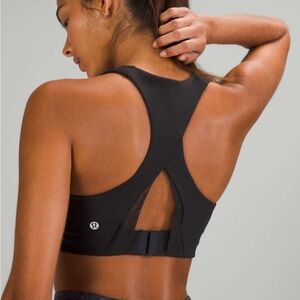 lululemon athletica Black Racerback Sports Bra